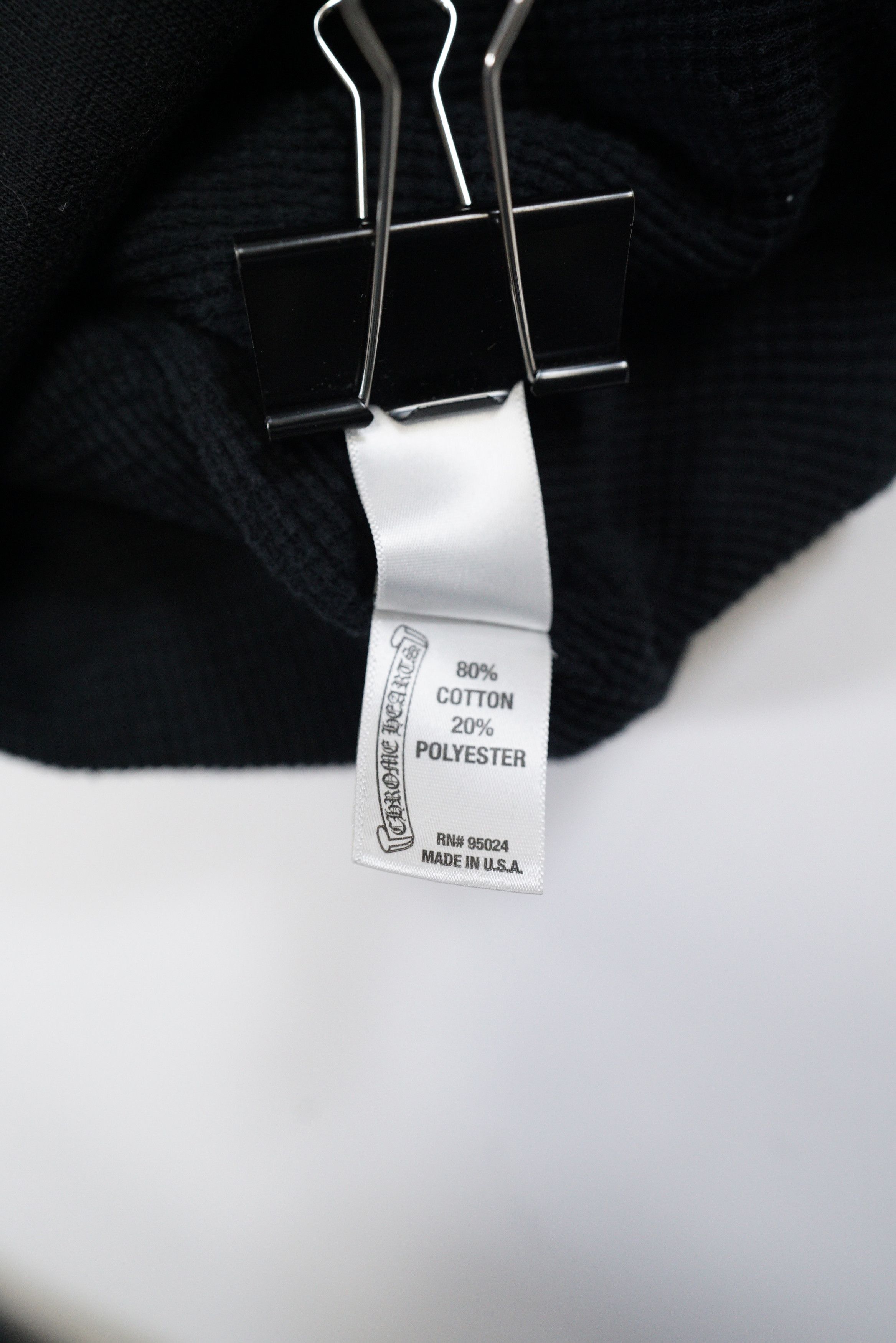 Chrome Hearts Chrome Hearts Vintage Srcoll Logo Waffle Cross Zip-Up Hoodie Size US S / EU 44-46 / 1 - 14 Thumbnail