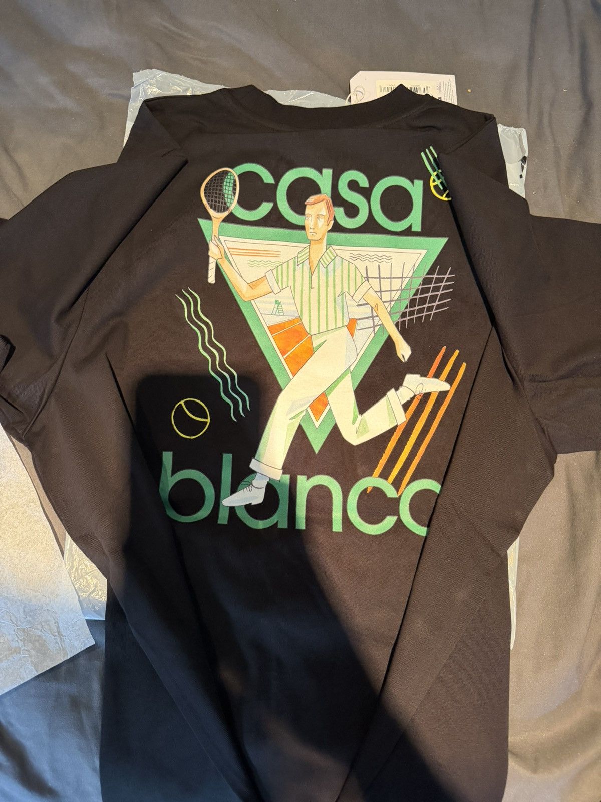 Casablanca Casablanca Tee - Le jeu noir Size US XL / EU 56 / 4 - 4 Thumbnail