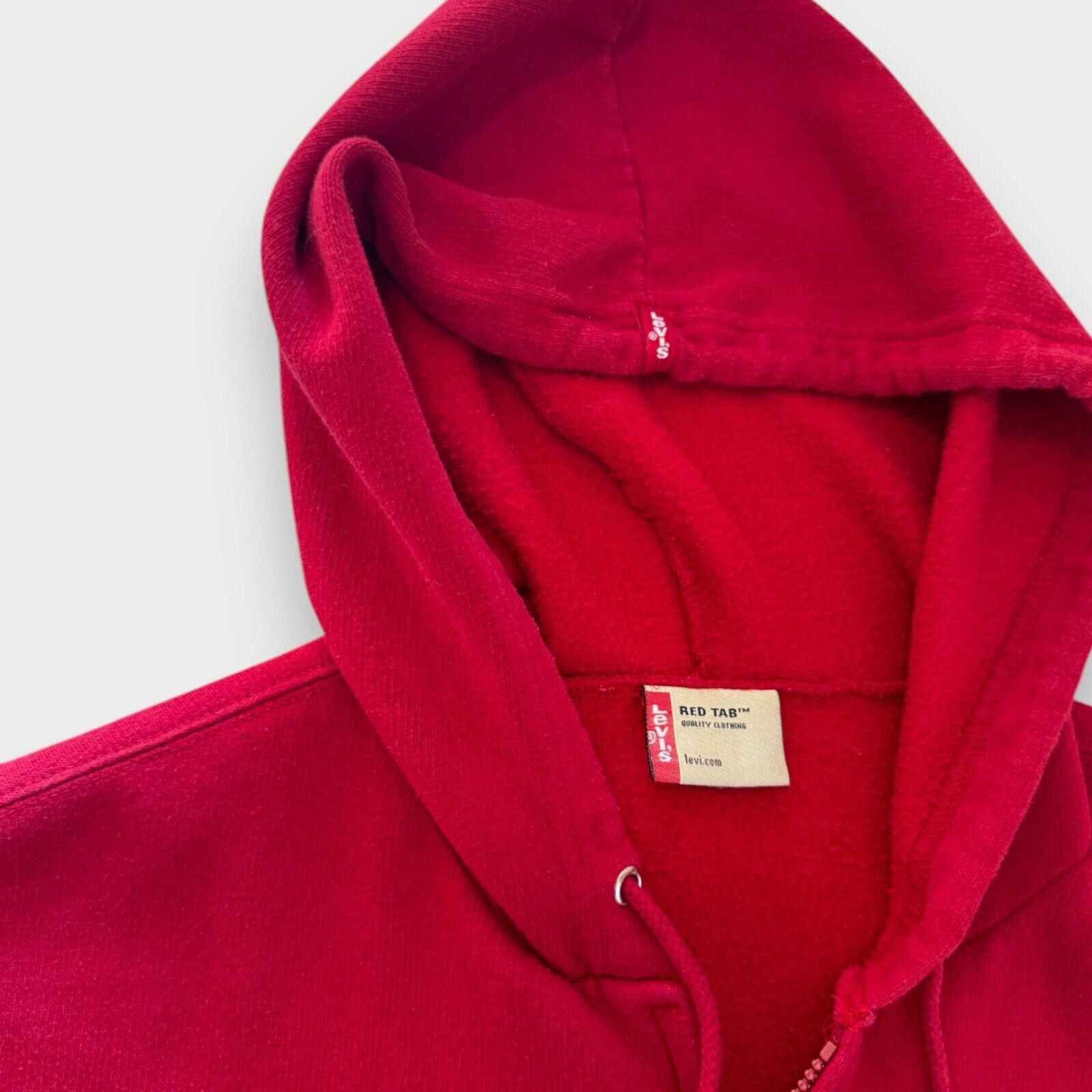 Levi's Y2K Mens Levi Red Tab Zip Up Hoodie SF Cal Size US XL / EU 56 / 4 - 7 Thumbnail