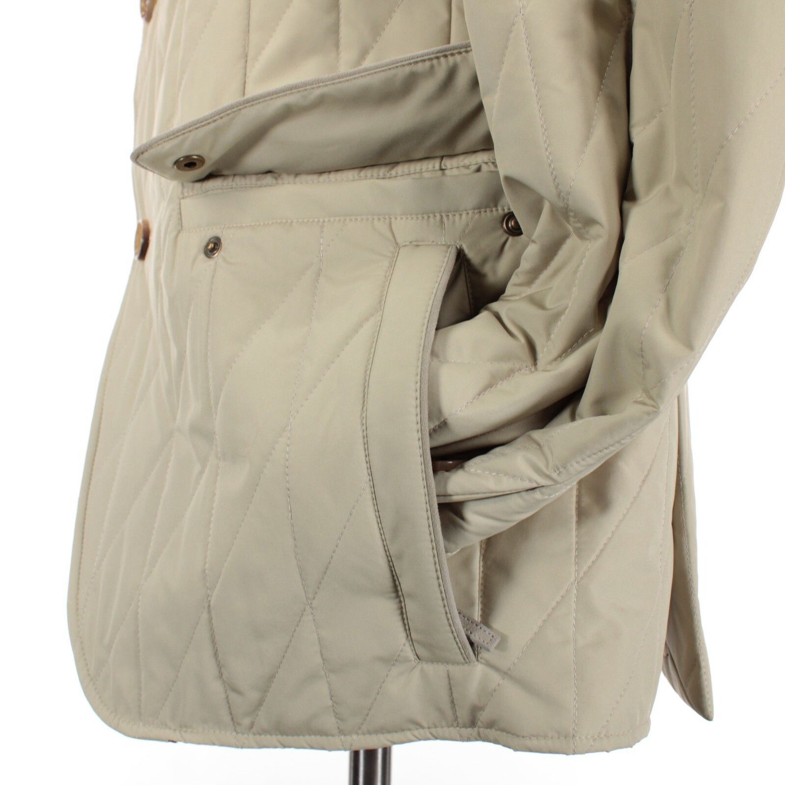 Luciano Barbera Luciano Barbera Jacket Size S US In Beige Polyester Size US S / EU 44-46 / 1 - 4 Thumbnail