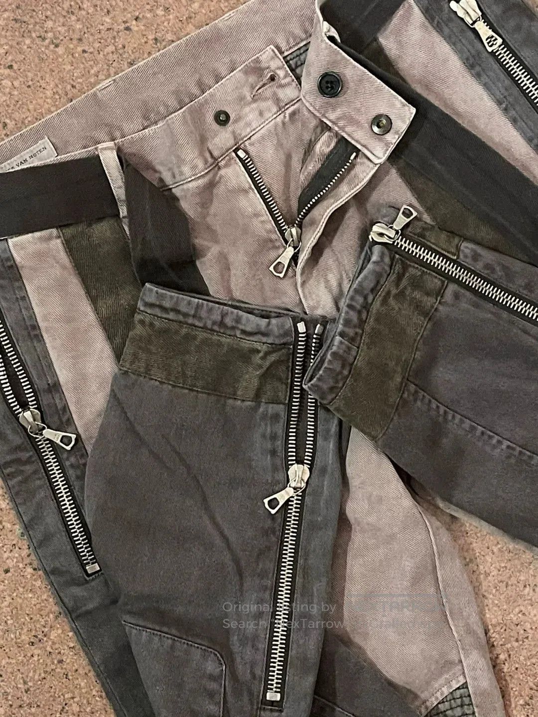 Dries Van Noten Dries Van Noten 14aw Motorcycle Pants. Size US 28 / EU 44 - 3 Thumbnail