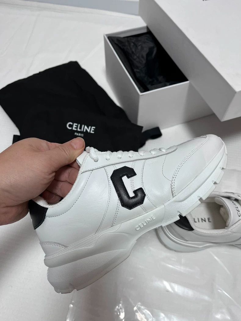 Celine Celine White Sneakers in Good Condition Size US 6 / EU 39 - 2 Thumbnail