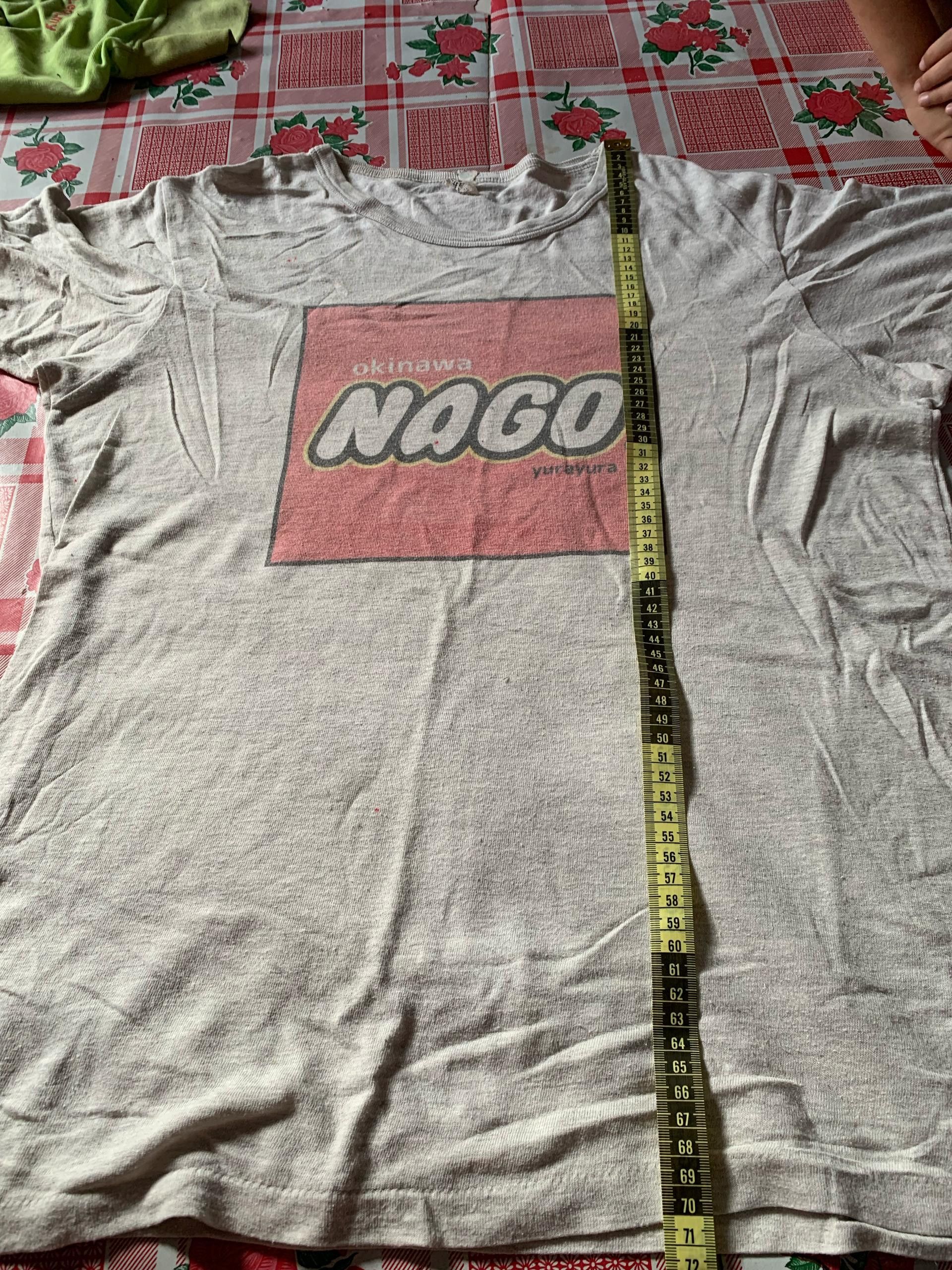 Vintage okinawa nago lego style Japan Anime Vintage T Shirt Size US L / EU 52-54 / 3 - 2 Thumbnail