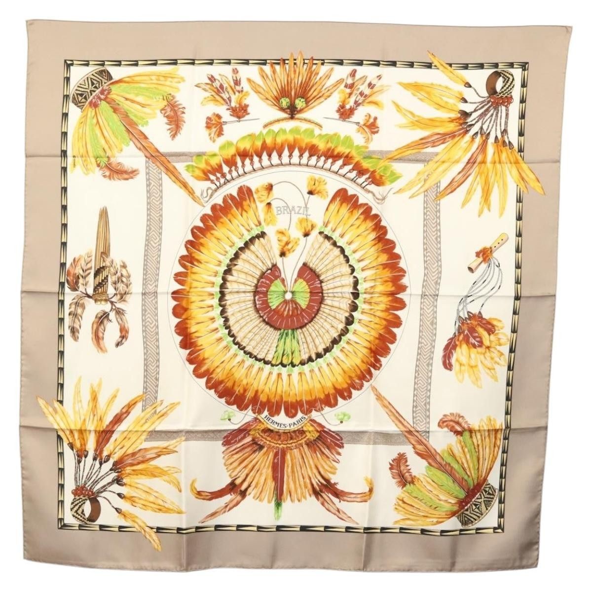Hermes Hermes Carré 90 Silk multicolor Size ONE SIZE - 1 Thumbnail