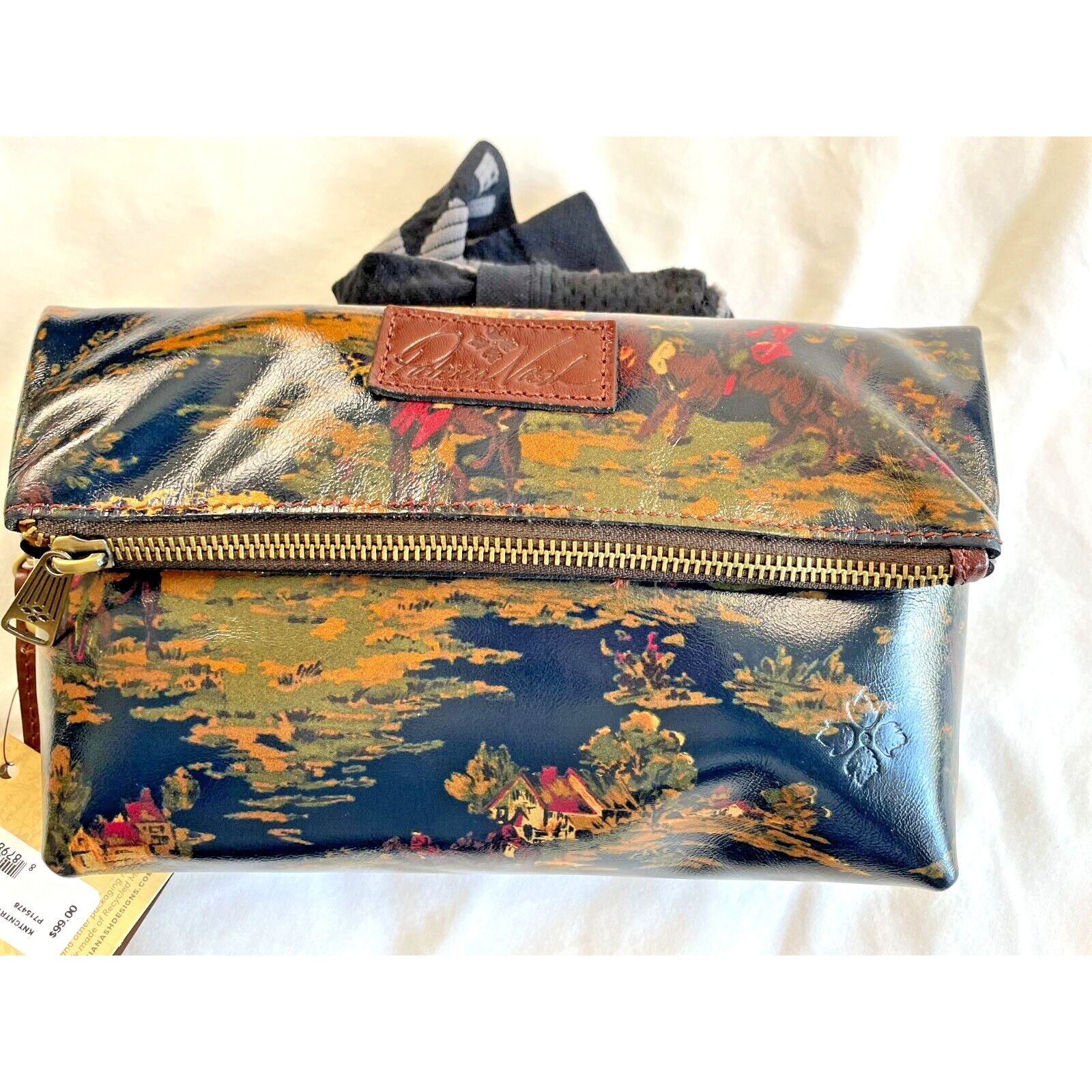 Patricia Nash Patricia Nash 100% Leather Wristlet Magnetic Fold Over Top S Size ONE SIZE - 1 Thumbnail