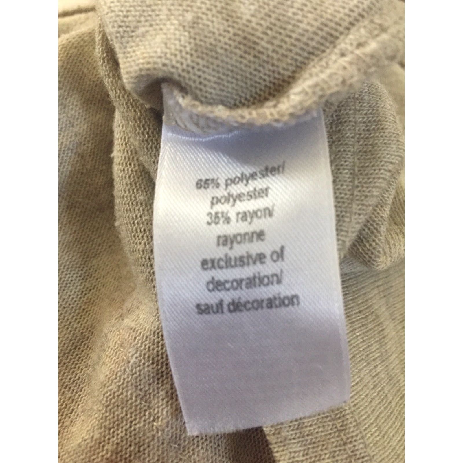 Vintage Maurices Tank Top Shirt Womens Sleeveless Grey S Regular Scoop Neck Crochet Decoration/White DÉcor B374 Size S / US 4 / IT 40 - 4 Thumbnail