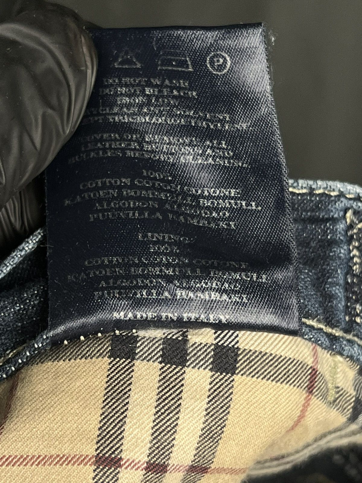Burberry × Vintage Burberry Vintage wide jeans Italy Size US 38 / EU 54 - 14 Thumbnail