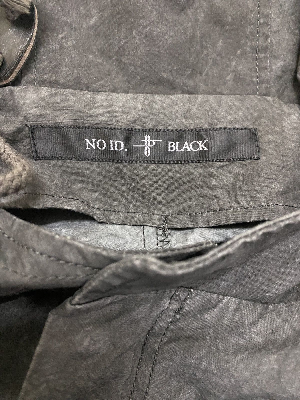 If Six Was Nine Black by No Id Discoloration Parka Jacket Size US L / EU 52-54 / 3 - 10 Thumbnail