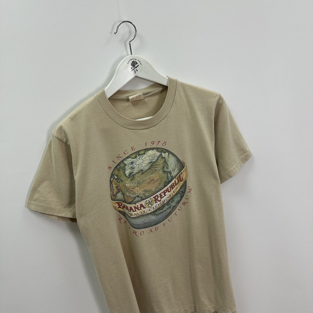 Banana Republic Vintage 90s Banana Republic Retro Ad Futurum Earth tee y2k Size US M / EU 48-50 / 2 - 3 Thumbnail