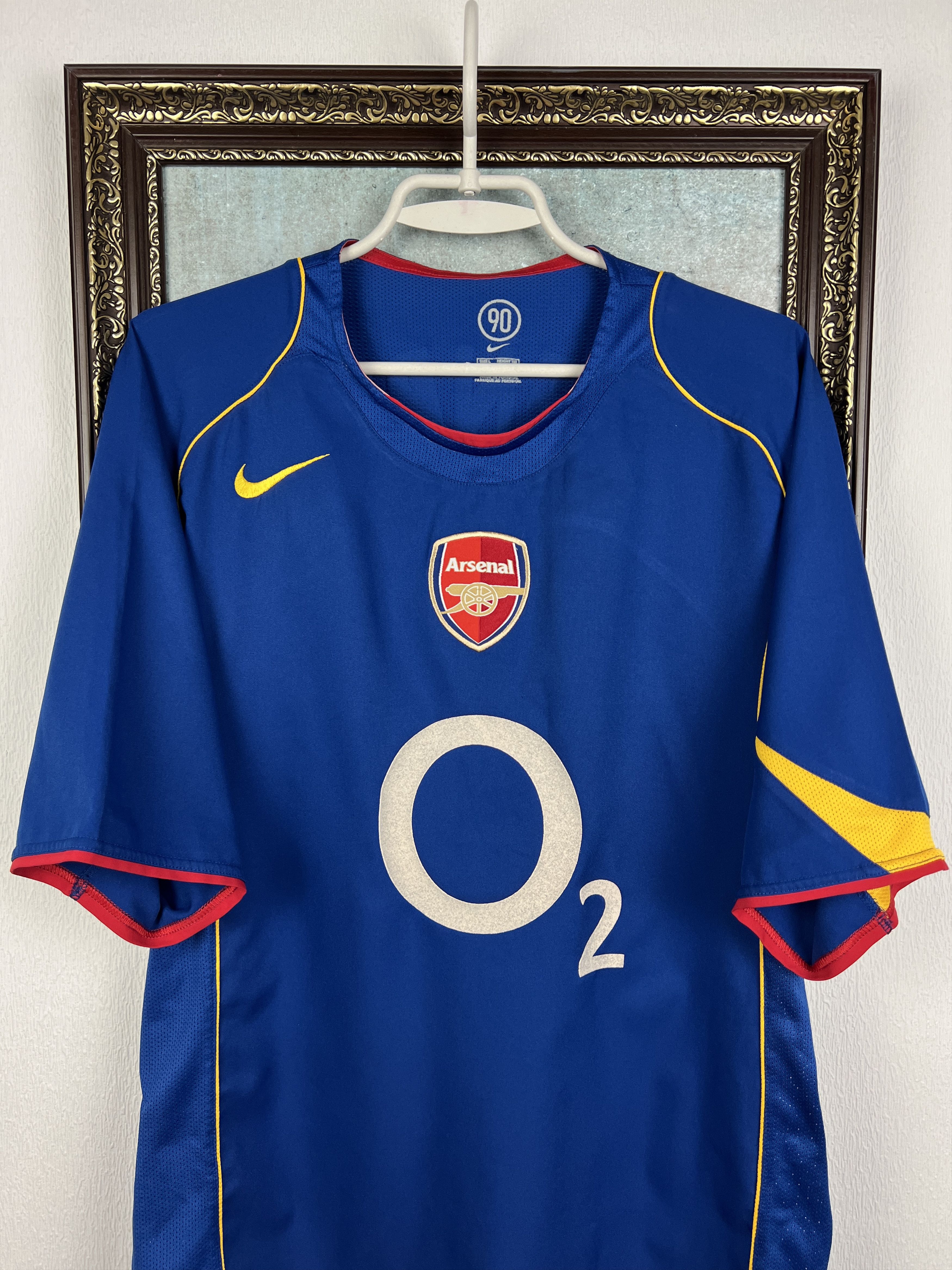 Nike Arsenal Third football shirt Soccer #14 Henry Jersey Trikot Size US L / EU 52-54 / 3 - 3 Thumbnail