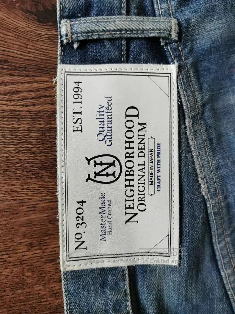 Neighborhood Neighborhood NB HD 16as Denim Jeans. Size US 34 / EU 50 - 4 Thumbnail