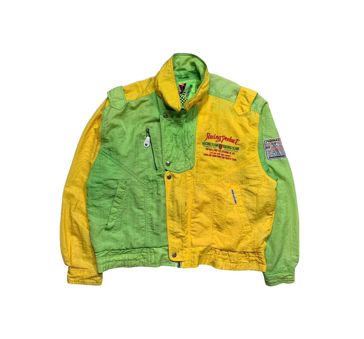 Vintage Japanese Formula 1 Racing Team Windbreaker Multicolour Size US L / EU 52-54 / 3 - 1 Thumbnail