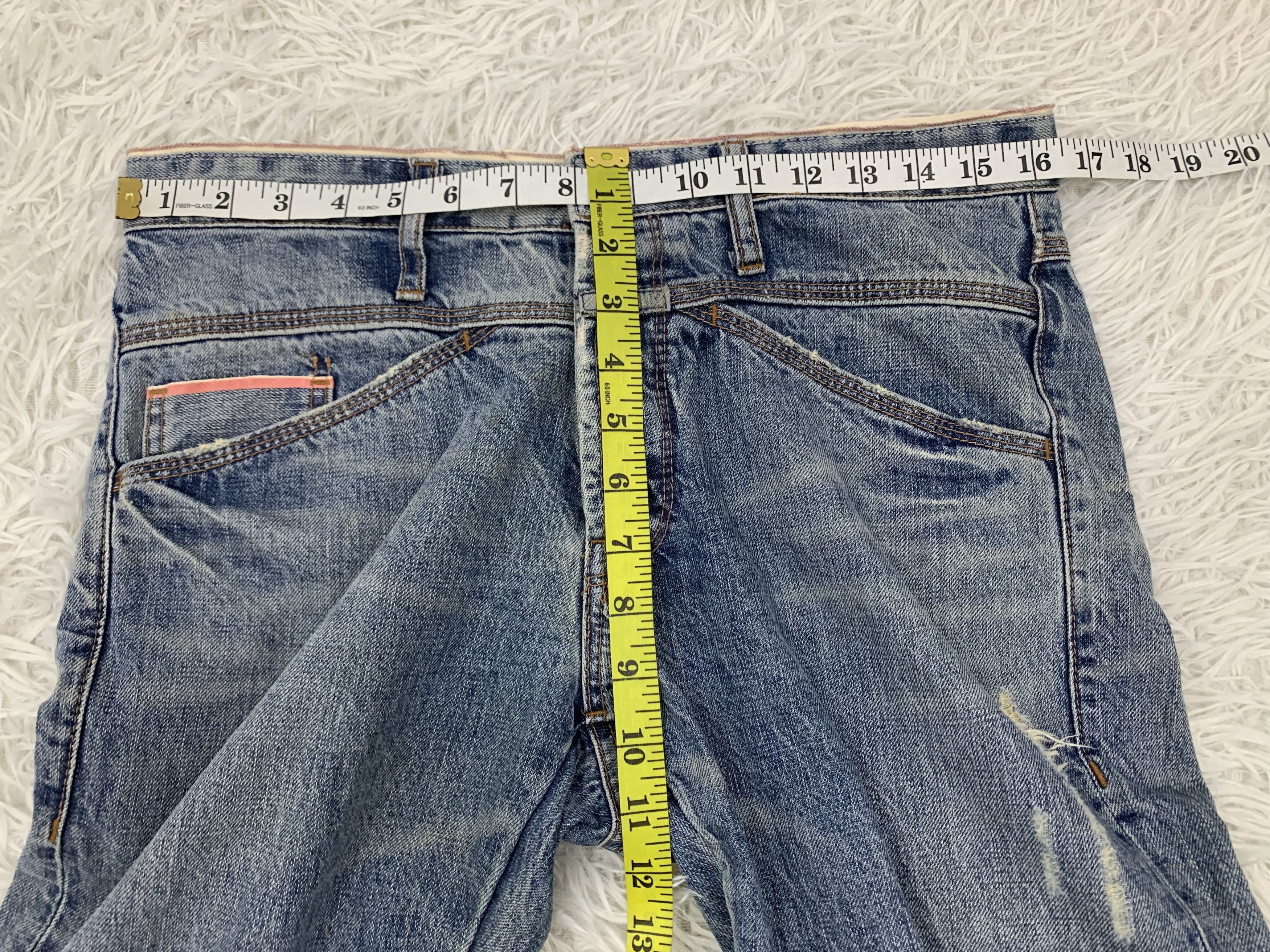 Marithe + Francois Girbaud Marithe Francois Girbaud Selfedge Jeans Pant Size US 33 - 17 Thumbnail