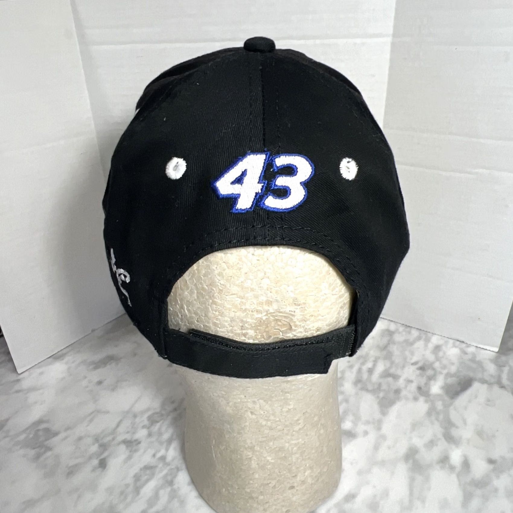 Chase Authentics NASCAR Chase Authentics Hat #43 Cheerios Bobby Lamonte Petty Racing Adjustable Black Men Baseball Cap Size ONE SIZE - 6 Thumbnail