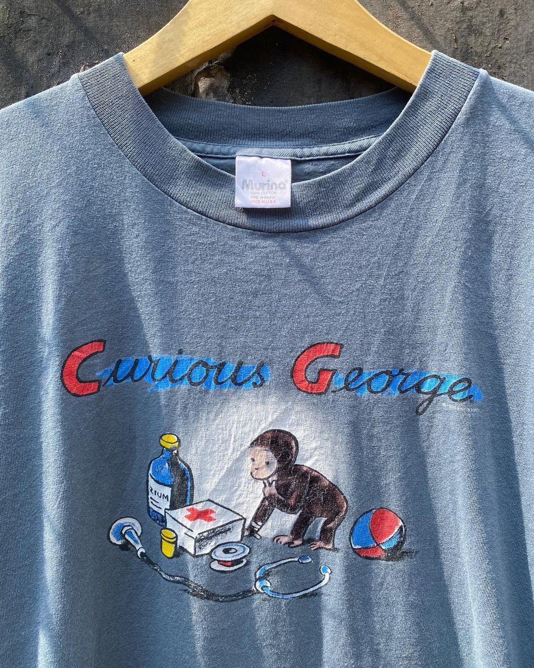 Cartoon Network × Vintage Vintage curiousgeorge Size US L / EU 52-54 / 3 - 2 Thumbnail