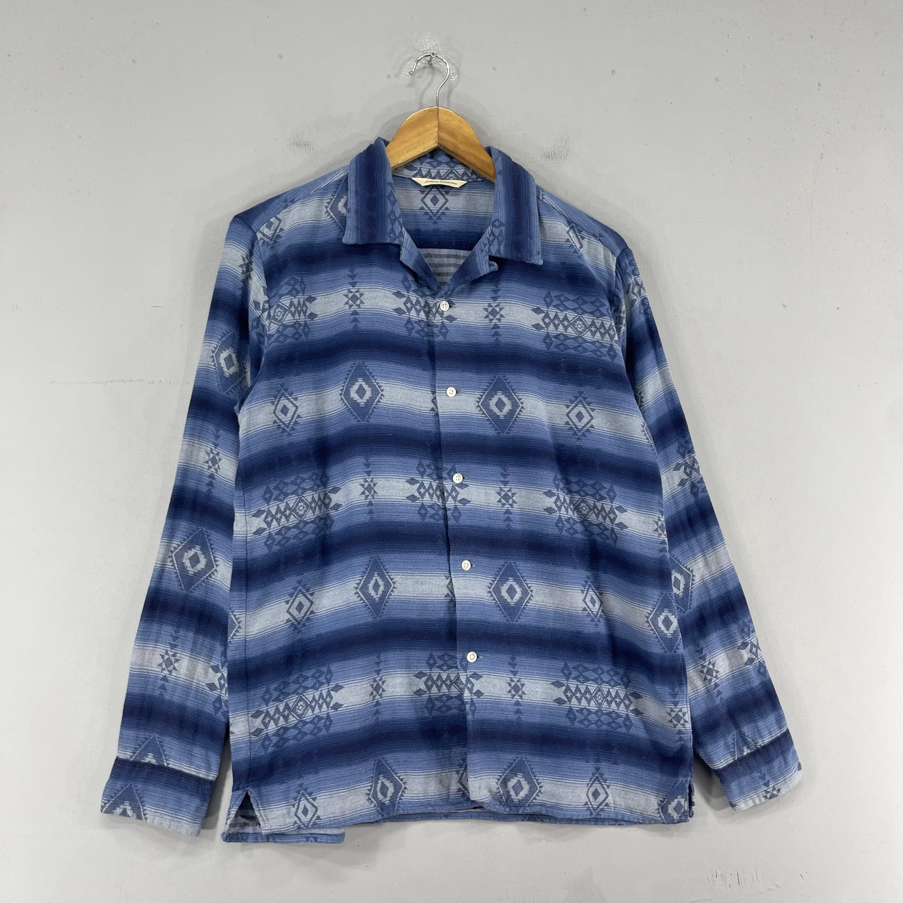 Japanese Brand × Vintage Vintage JOURNAL STANDARD Aztec Navajo Flannel Size US M / EU 48-50 / 2 - 3 Thumbnail