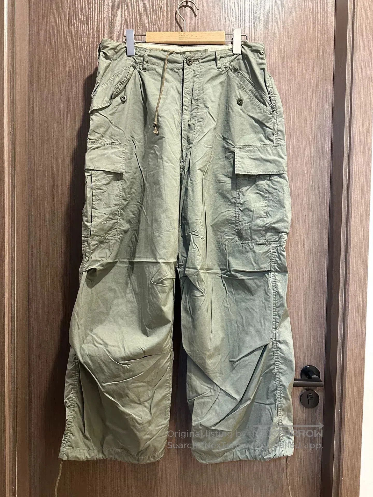 Service Works FreshService DOUBLE TYPEWRITER CARGO PANTS. Size US 35 - 1 Thumbnail
