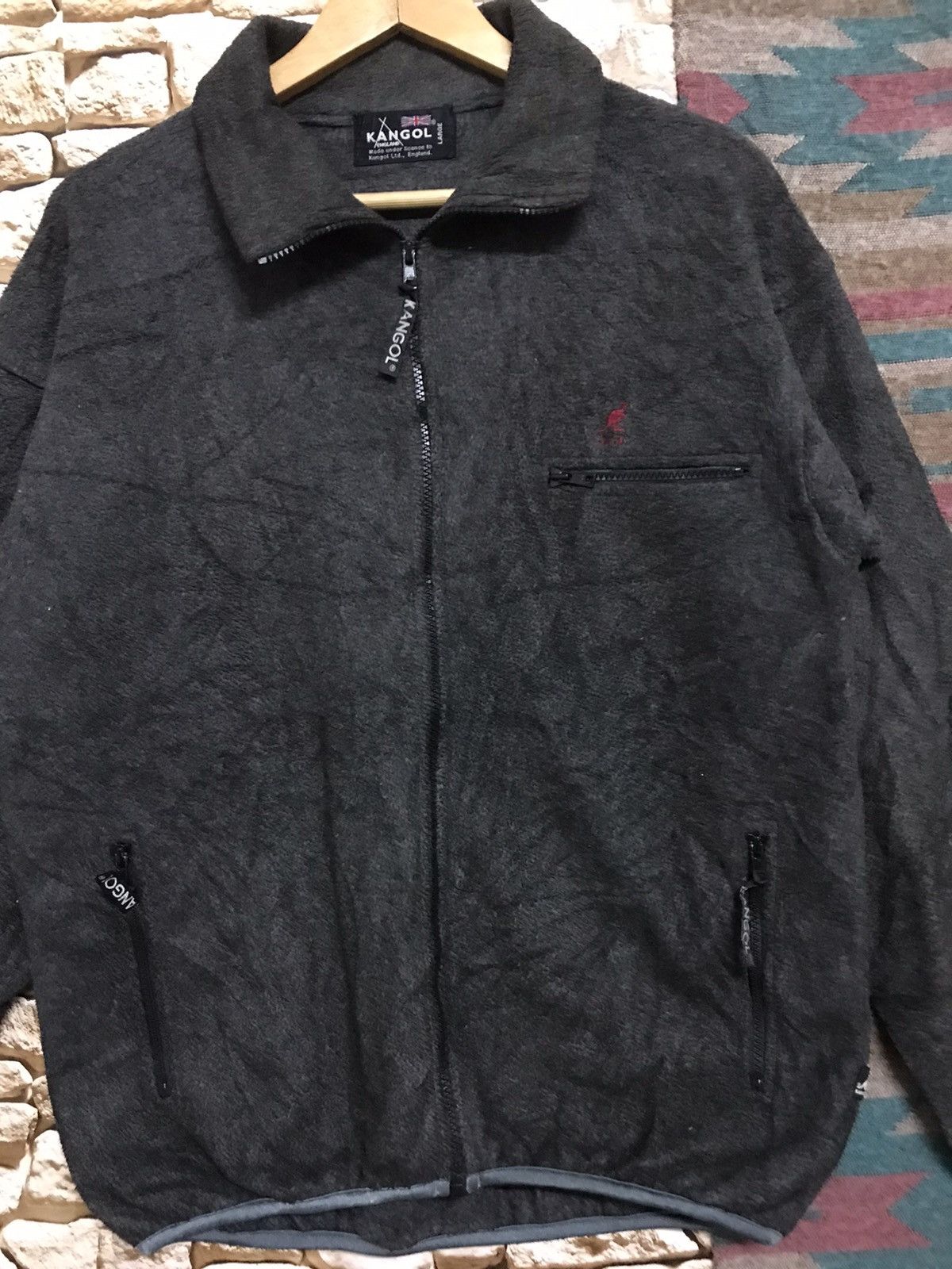 Kangol Kangol Fleece Jacket Size US L / EU 52-54 / 3 - 4 Thumbnail