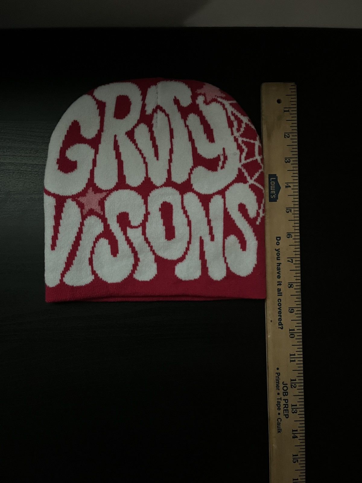 Vintage Y2K GRVTY VISIONS Beanie Size ONE SIZE - 4 Thumbnail