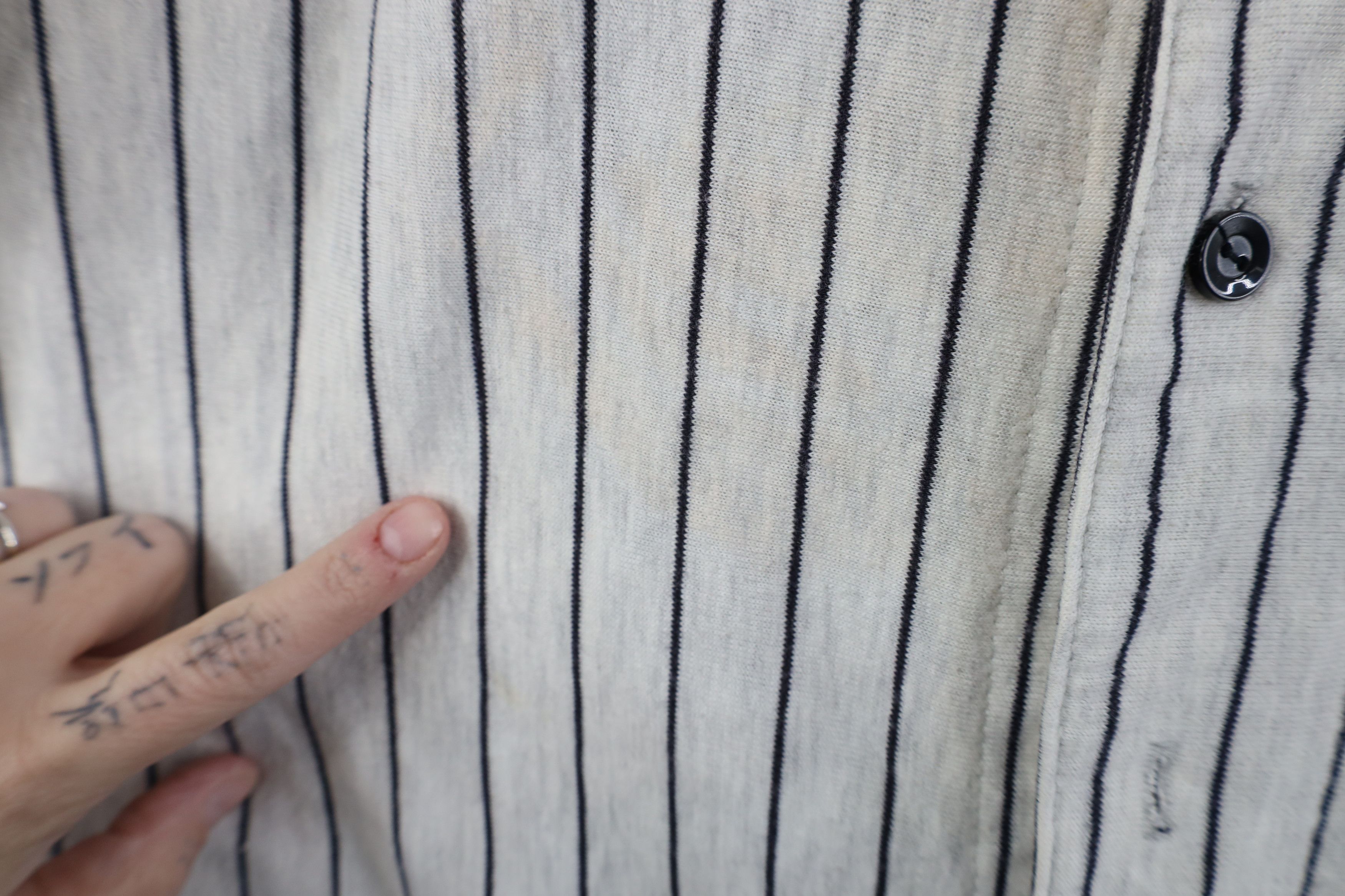 Vintage Vintage 90s Florida Marlins Baseball Jersey Gray USA Size US XL / EU 56 / 4 - 9 Thumbnail