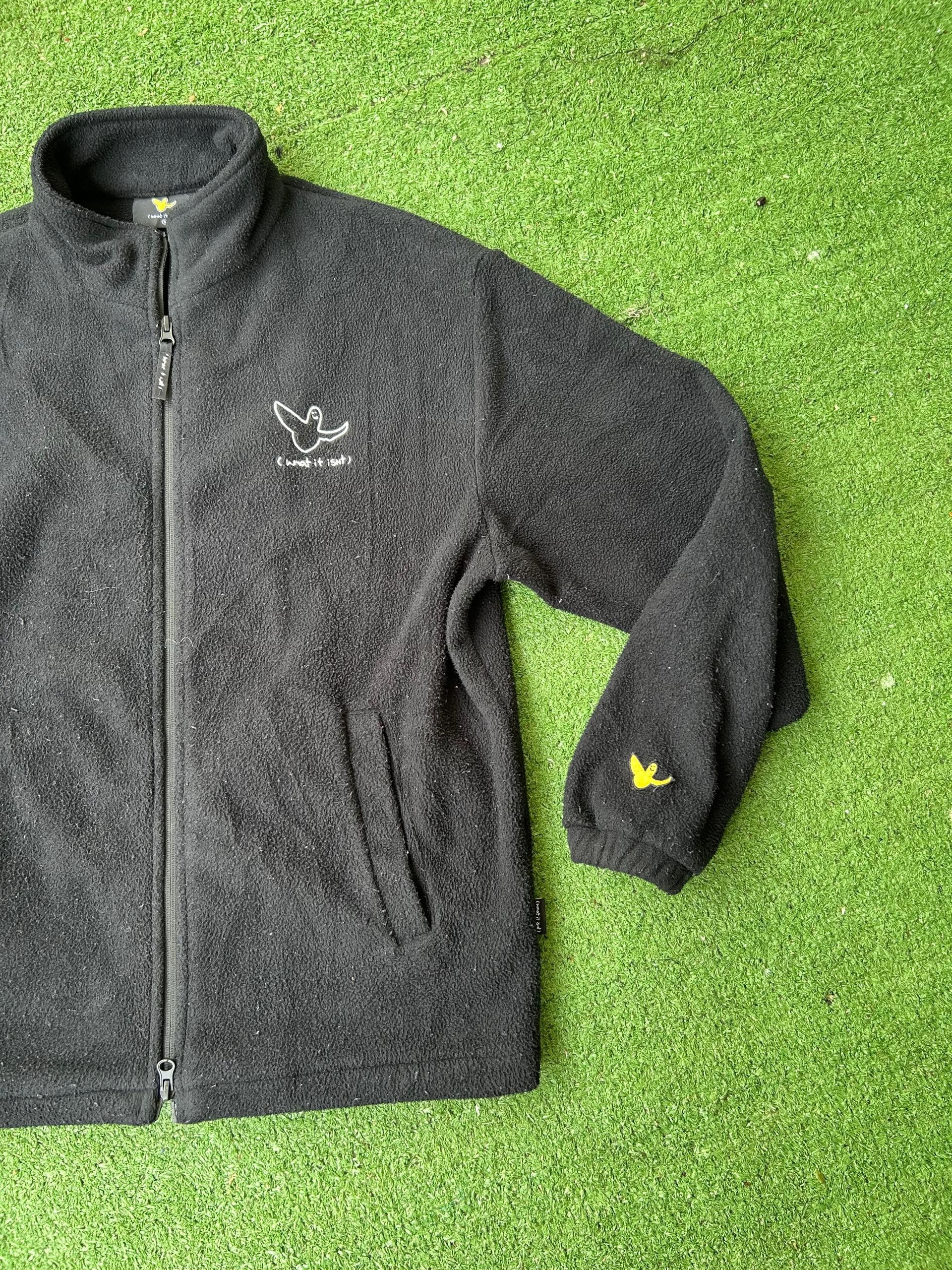 Japanese Brand Vintage Mark Gonzalez Black Fleece Jacket Size US M / EU 48-50 / 2 - 7 Thumbnail