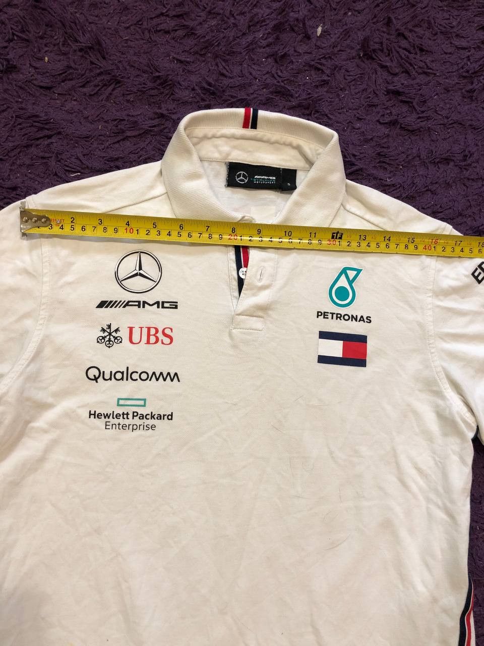 Mercedes-Benz Print Polo Streetwear Size S T-Shirt Mercedes-Benz Size US S / EU 44-46 / 1 - 3 Thumbnail