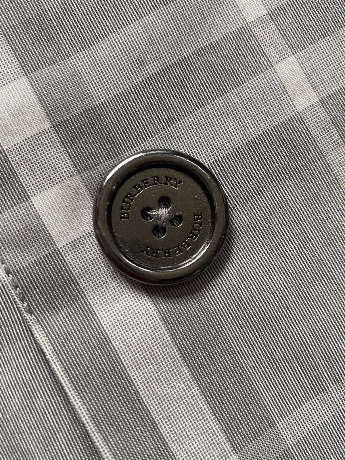 Burberry Burberry Brit Mini Pleated Skirt - Grey Check Size 29" - 4 Thumbnail