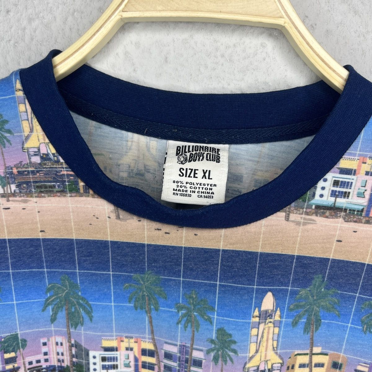 Billionaire Boys Club Billionaire Boys Club Tshirt Miawaiian Tee Multicolor Print Size US XL / EU 56 / 4 - 4 Thumbnail