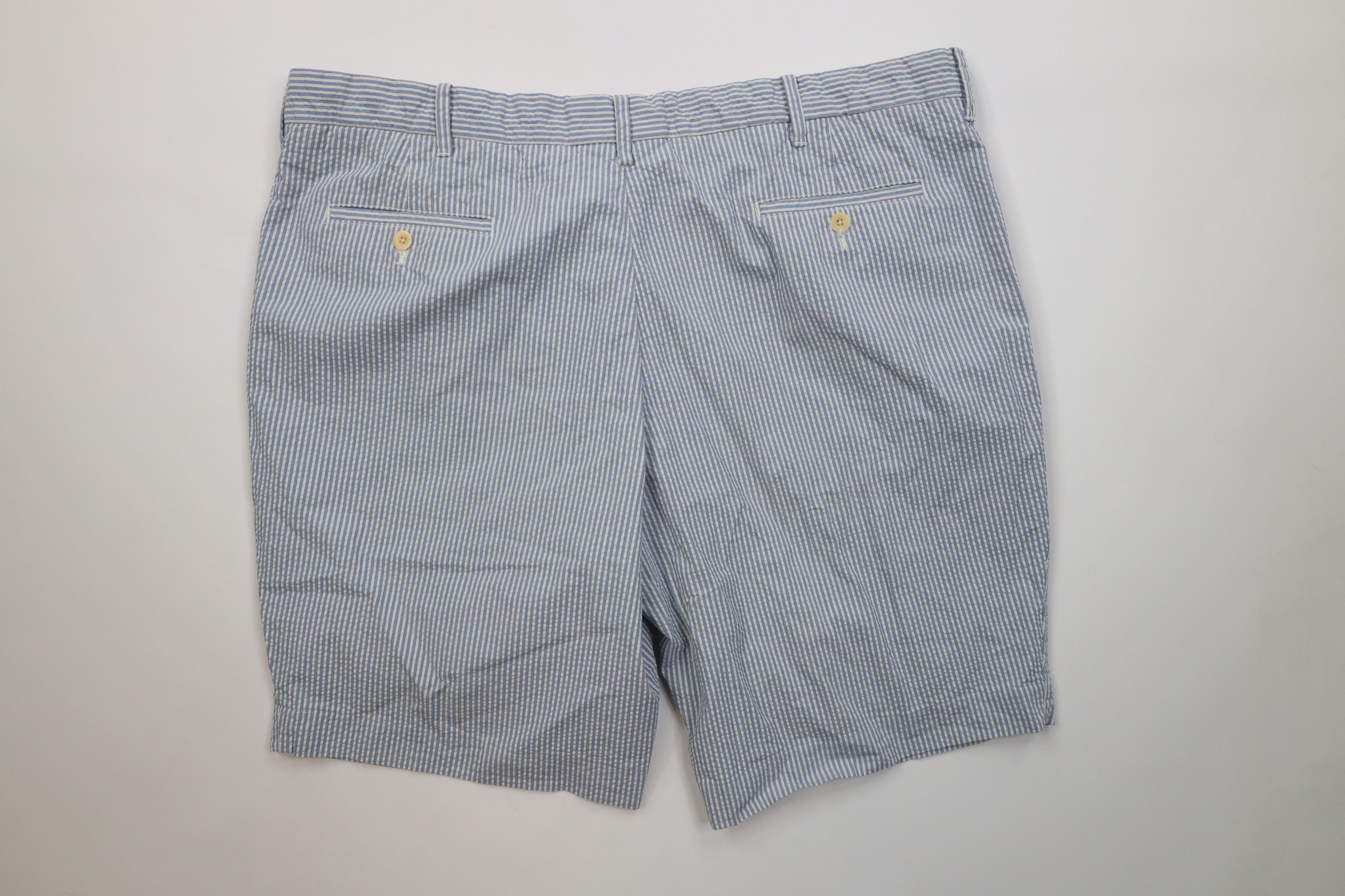 Ralph Lauren Vintage 90s Ralph Lauren Pinstriped Chino Shorts Cotton Size US 42 / EU 58 - 9 Thumbnail