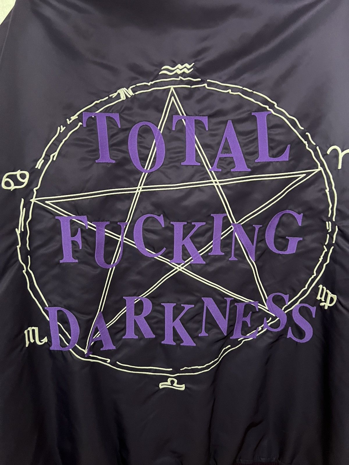 Vetements Vetements AW16 Total Fucking Darkness Bomber Size US XL / EU 56 / 4 - 4 Thumbnail