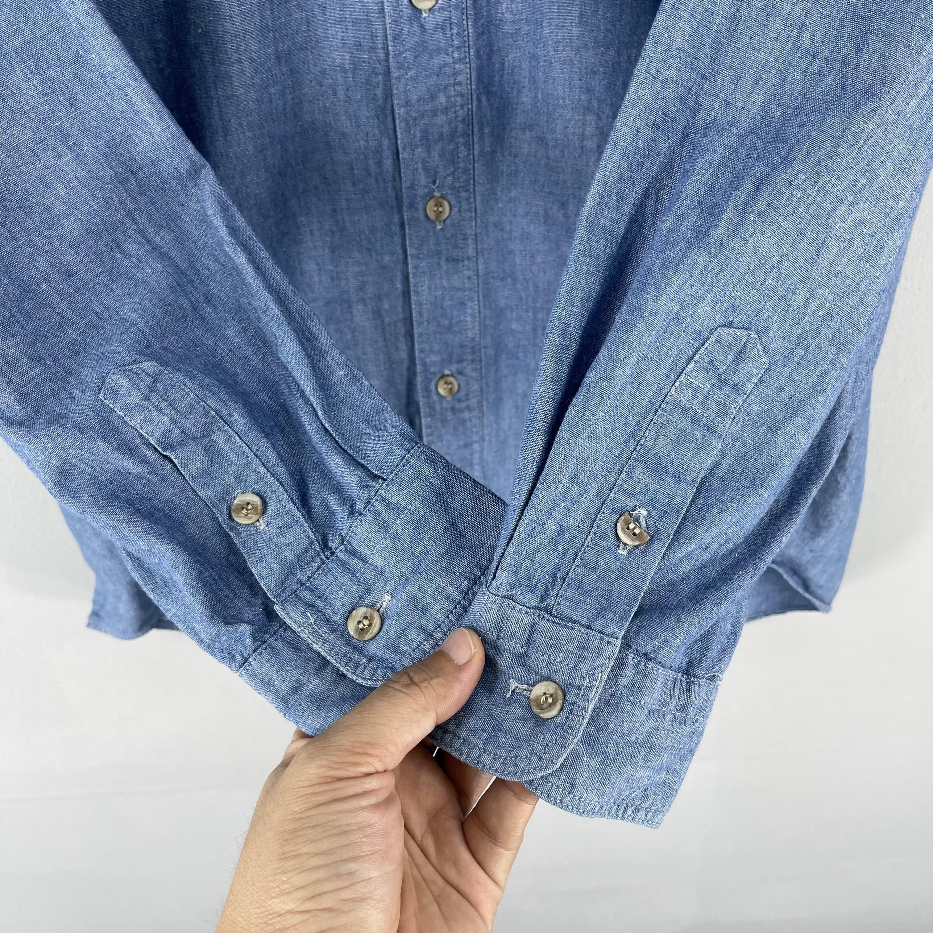 Native Vintage CHEROKEE American Native Embroidery Denim Shirt Size US L / EU 52-54 / 3 - 6 Thumbnail