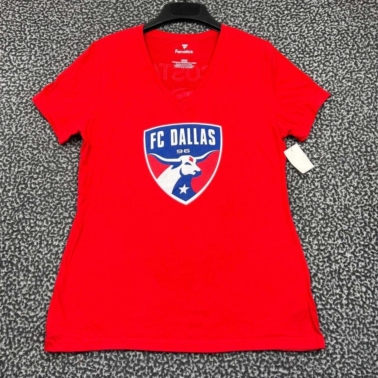 Other FC Dallas Acosta #8 Shirt Women Fanatics V Neck Cotton New M Size M / US 6-8 / IT 42-44 - 1 Thumbnail