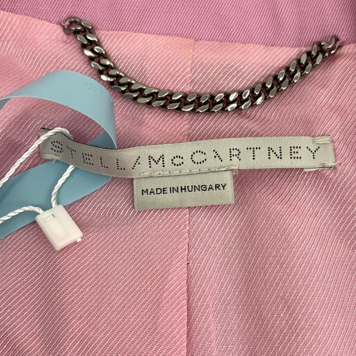 Stella McCartney Stella McCartney Pink Lapel Single Button Suit Set K26WX Size XS / US 0-2 / IT 36-38 - 6 Thumbnail