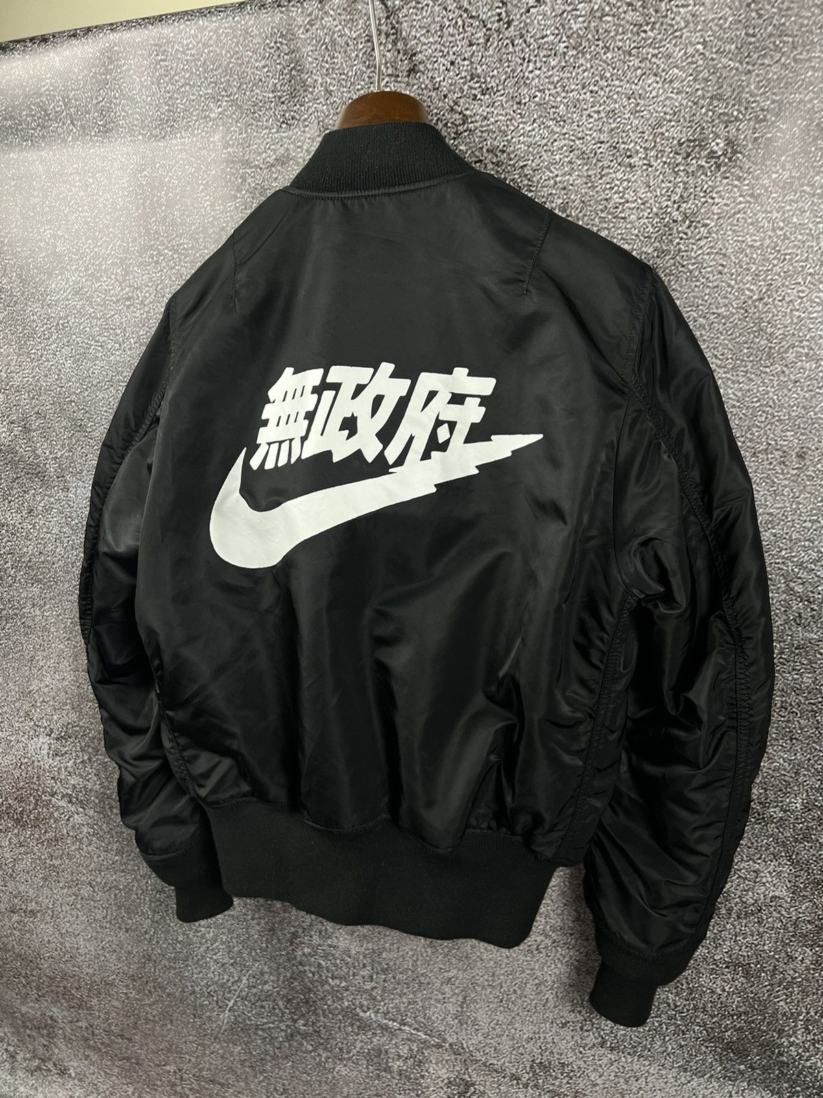 Alpha Industries × Japanese Brand × Vintage Alpha Industries MA-1 Anarchy Air Tokyo vintage bomber japan Size US M / EU 48-50 / 2 - 12 Thumbnail
