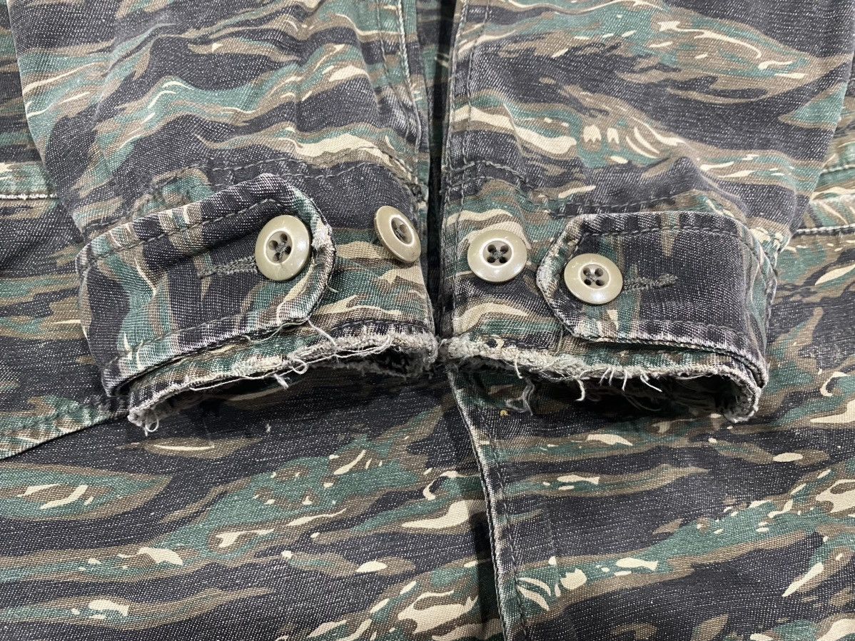 Japanese Brand × Vintage SEVENSENSE Revolution Tiger Stripe Zipper Jacket Size US S / EU 44-46 / 1 - 25 Thumbnail