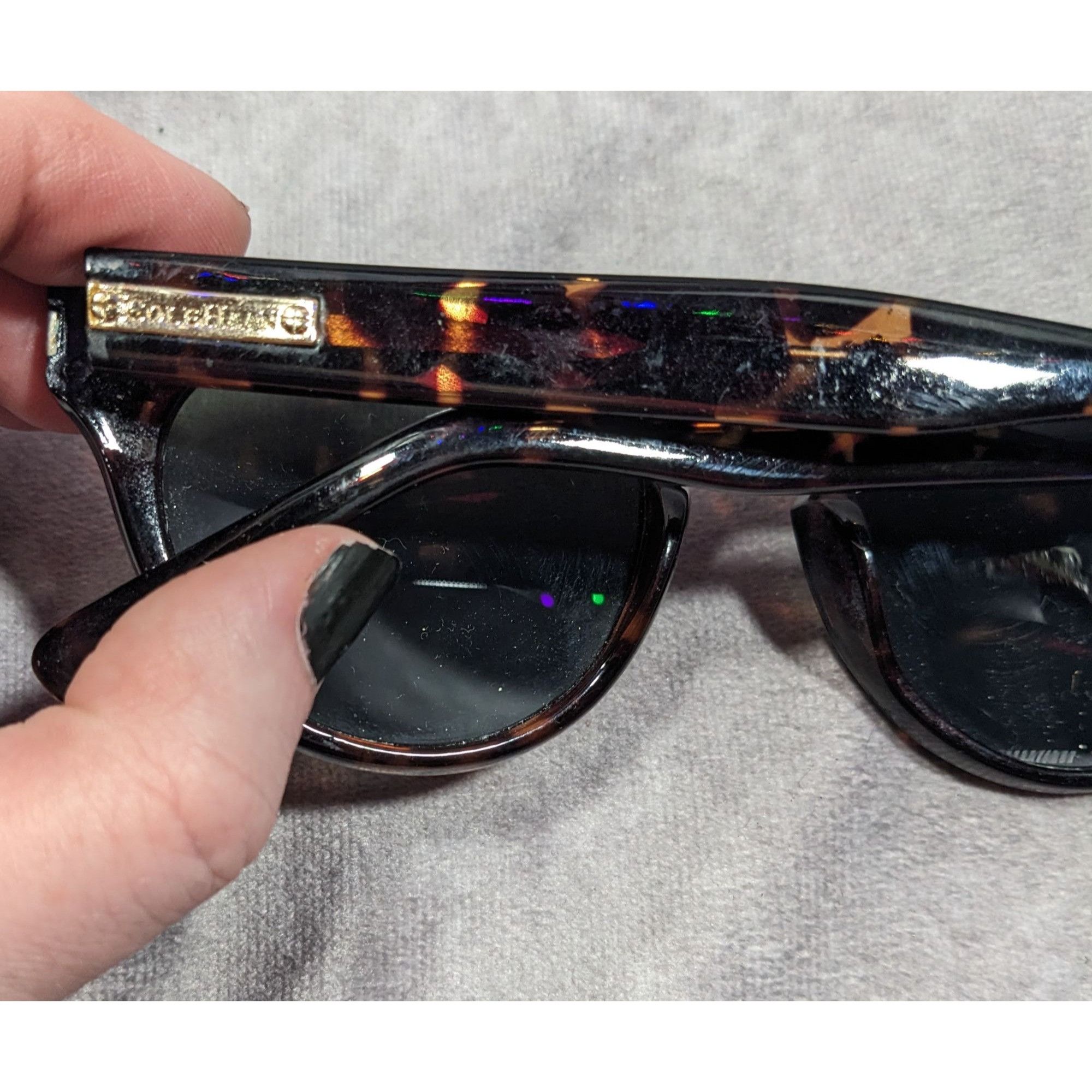 Cole Haan Cole Haan Retro C6090 Keyhole Bridge Tortoise Sunglasses Size ONE SIZE - 8 Thumbnail