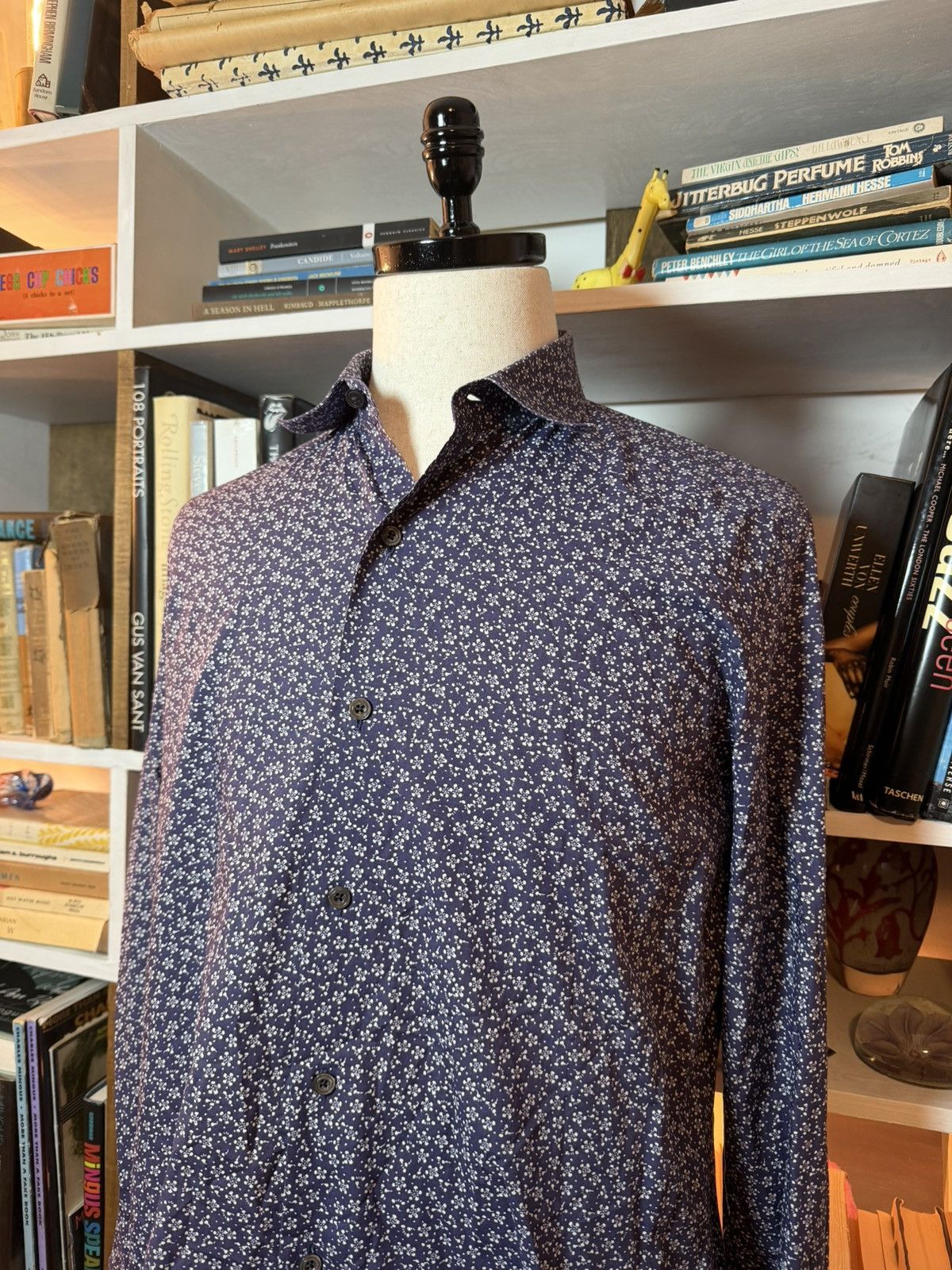 Tom Ford tom ford poplin cotton button down dress shirt purple Size US S / EU 44-46 / 1 - 2 Thumbnail