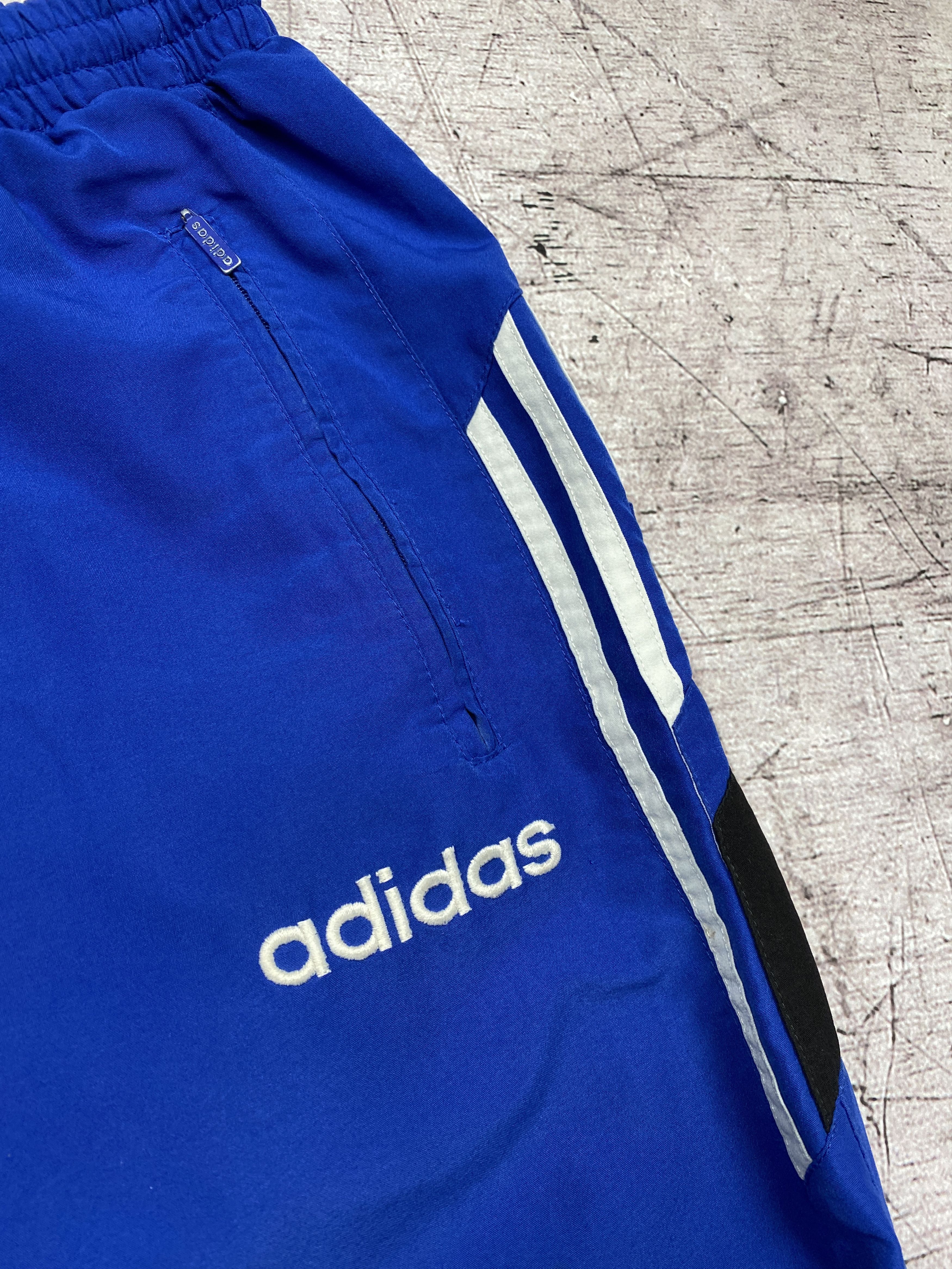 Adidas × Vintage Adidas Vintage Mens Nylon Parachute Track Pants Size US 36 / EU 52 - 3 Thumbnail