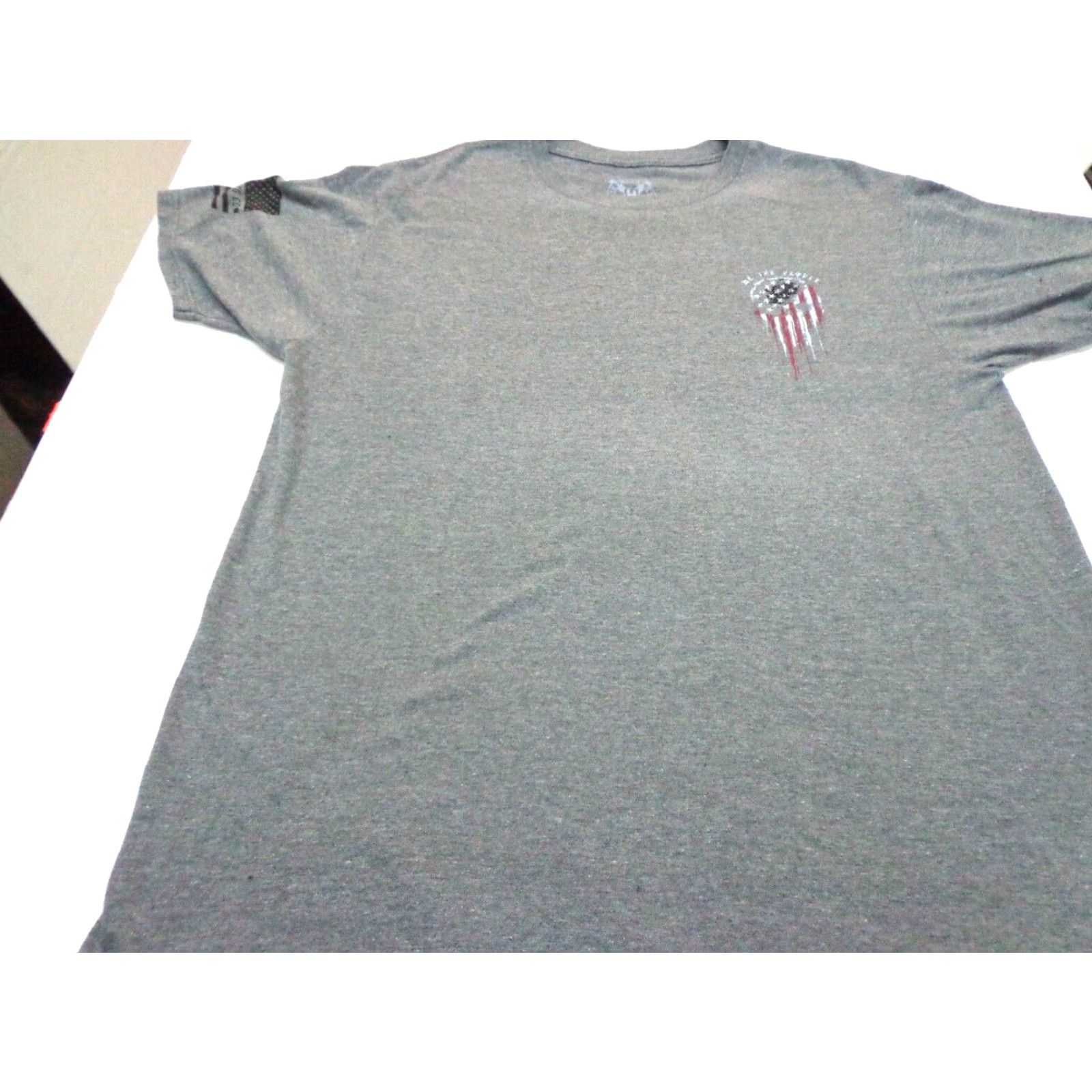 Vintage Howitzer We The People Graphic T-Shirt Charcoal Size L Men's Patriotic Short Sleeve Cotton Blend Shirt Size US L / EU 52-54 / 3 - 3 Thumbnail