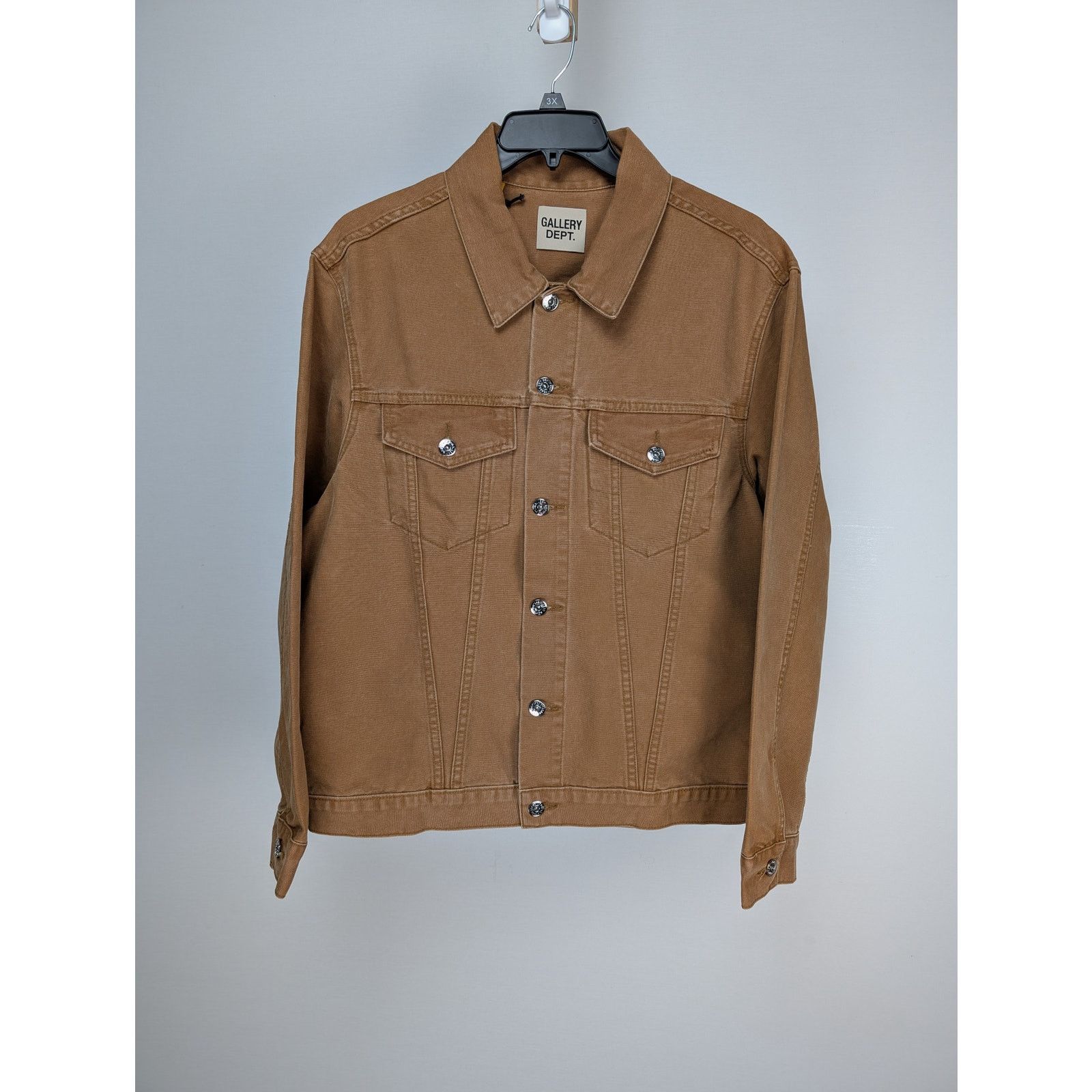 Gallery Dept. o1rshd1 Trucker Jacket in Canvas Tan Size US L / EU 52-54 / 3 - 2 Thumbnail
