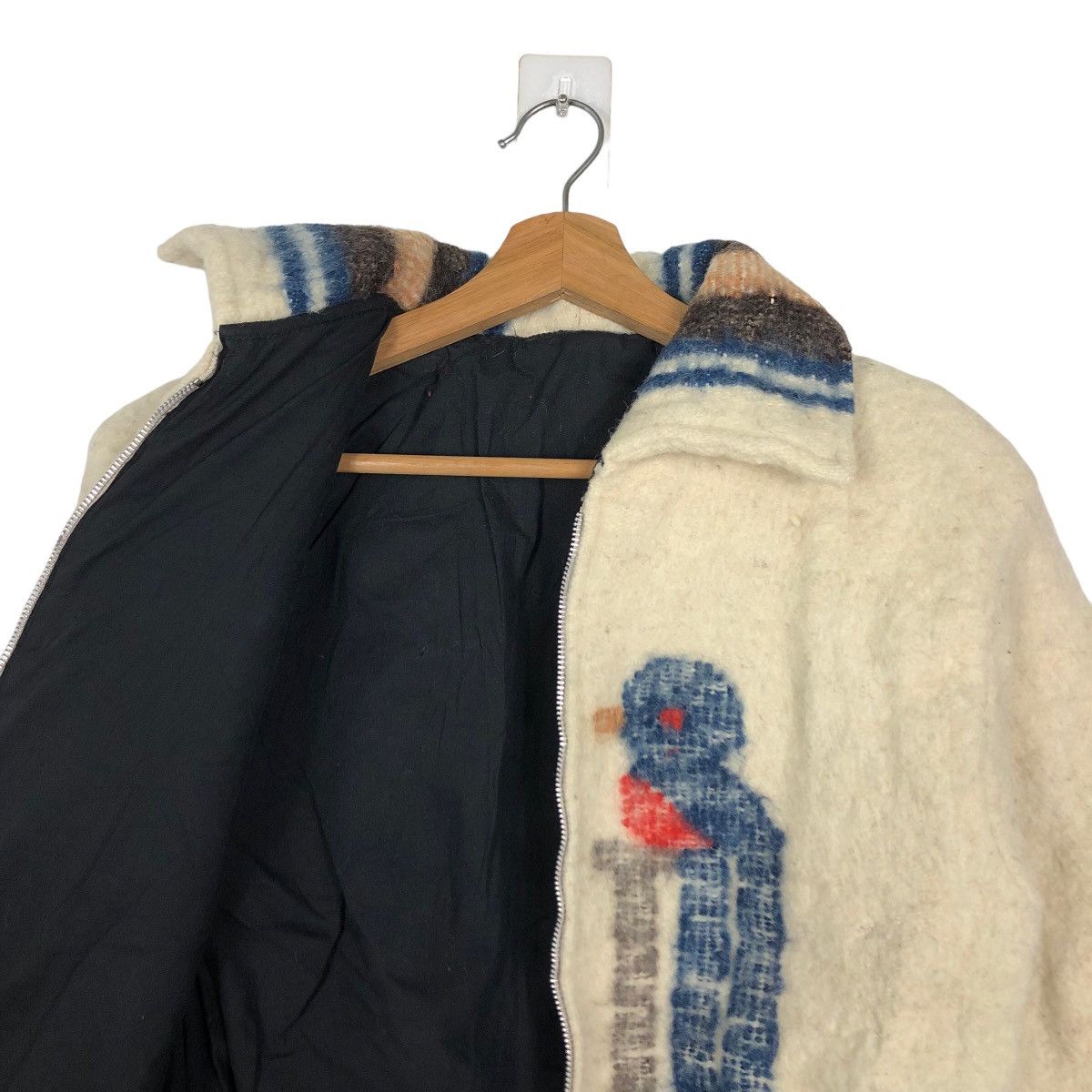 Issey Miyake 🔥Rare Sesign Navajo Aztec Wool Jacket Inspire Kapital Japan Size M / US 6-8 / IT 42-44 - 10 Thumbnail