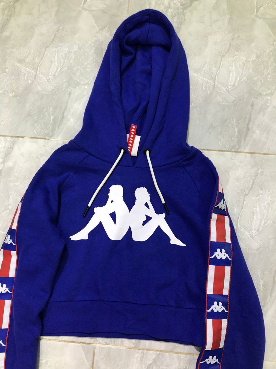 Kappa Fall/Winter 2019 Kappa LA Berry Cropped Hoodie Size XS / US 0-2 / IT 36-38 - 3 Thumbnail