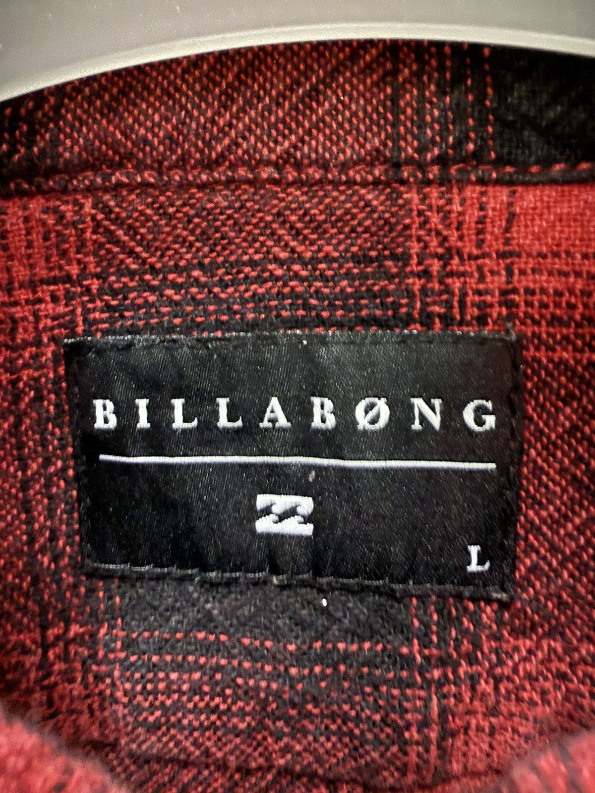 Billabong 🔥 Billabong Flannel Check Hoodie Sweat - L Size US M / EU 48-50 / 2 - 5 Thumbnail