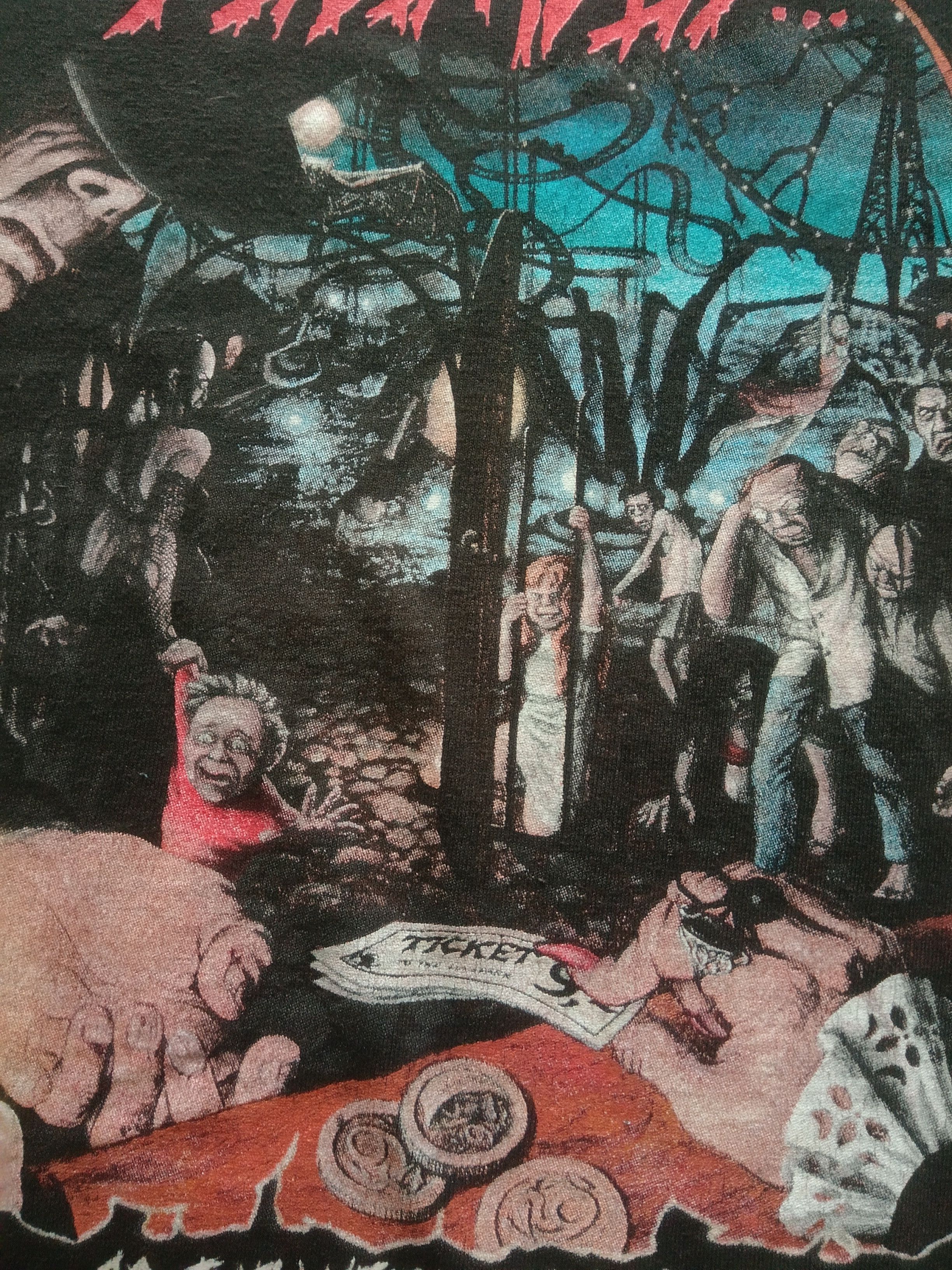 Band Tees × Vintage DECEASED as the weird travel on Size US L / EU 52-54 / 3 - 3 Thumbnail