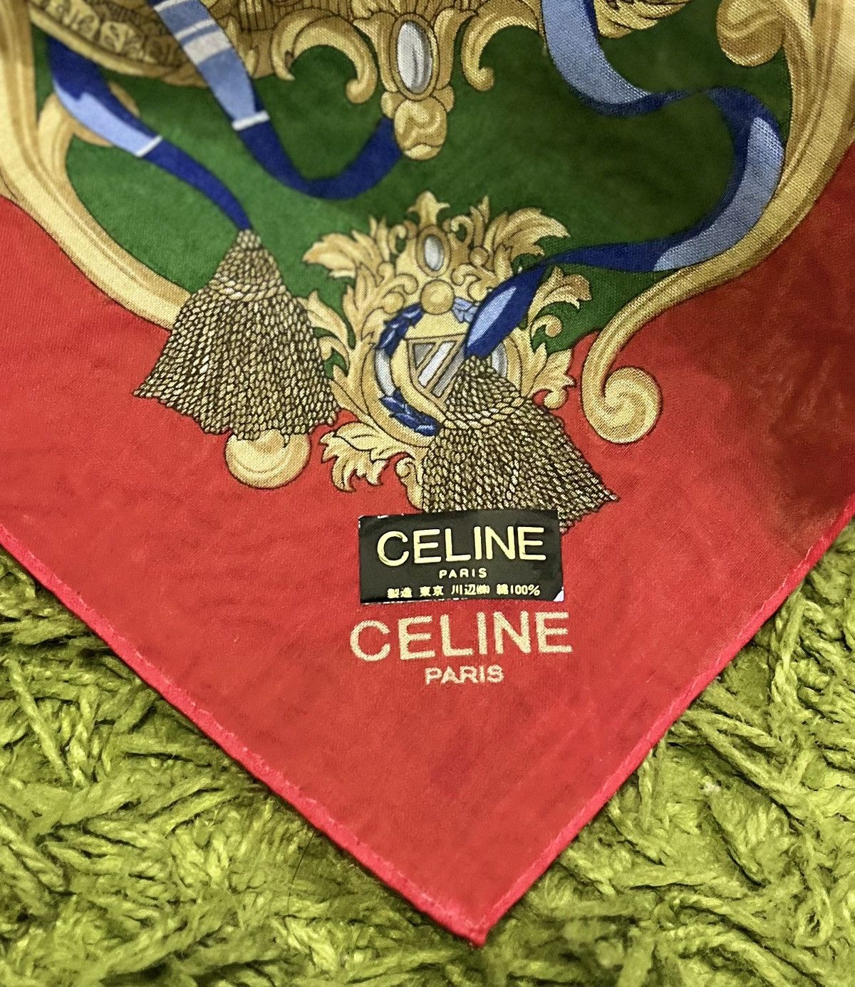 Celine Celine Pocket Square Size ONE SIZE - 2 Thumbnail