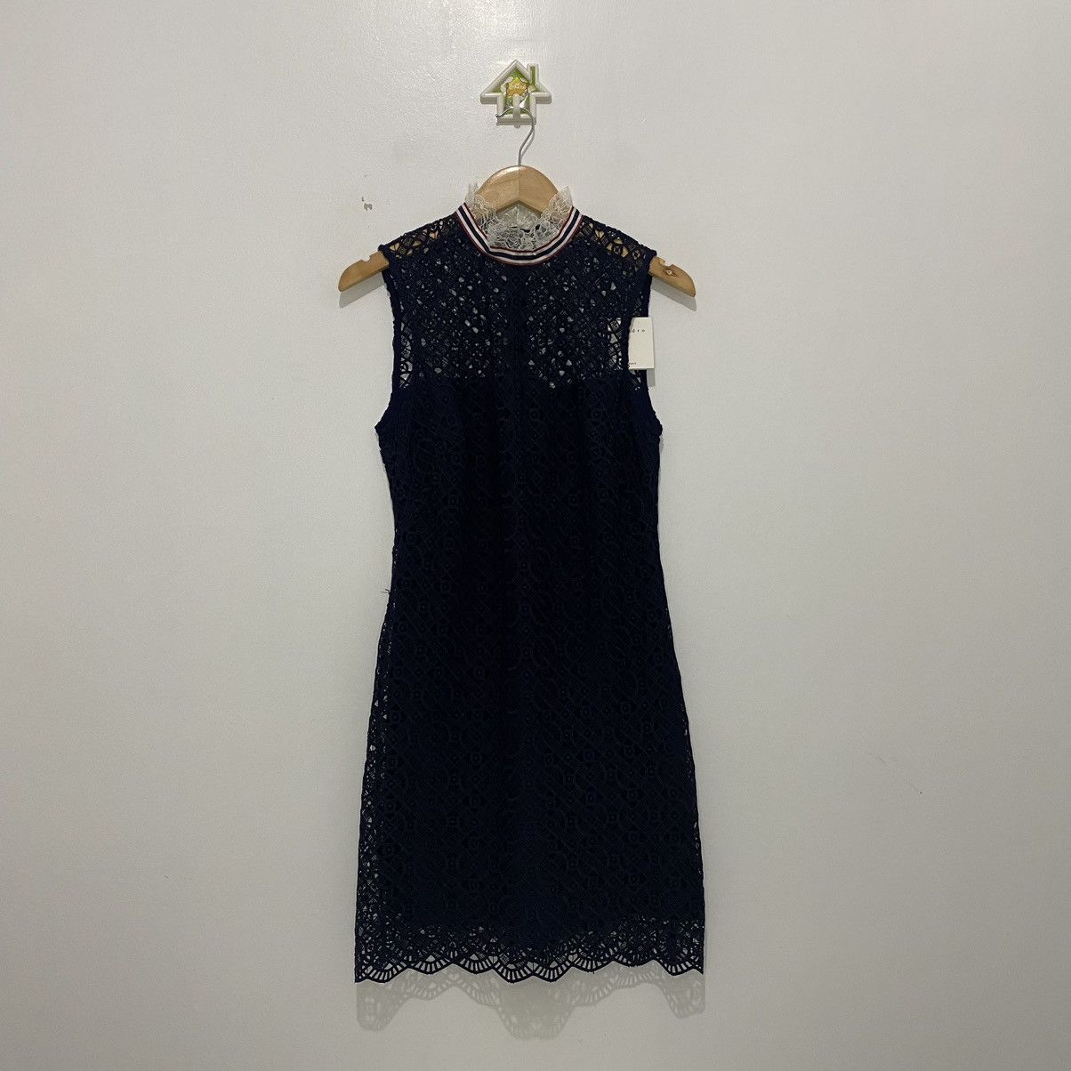 Sandro Dovera Lace Mini Dress