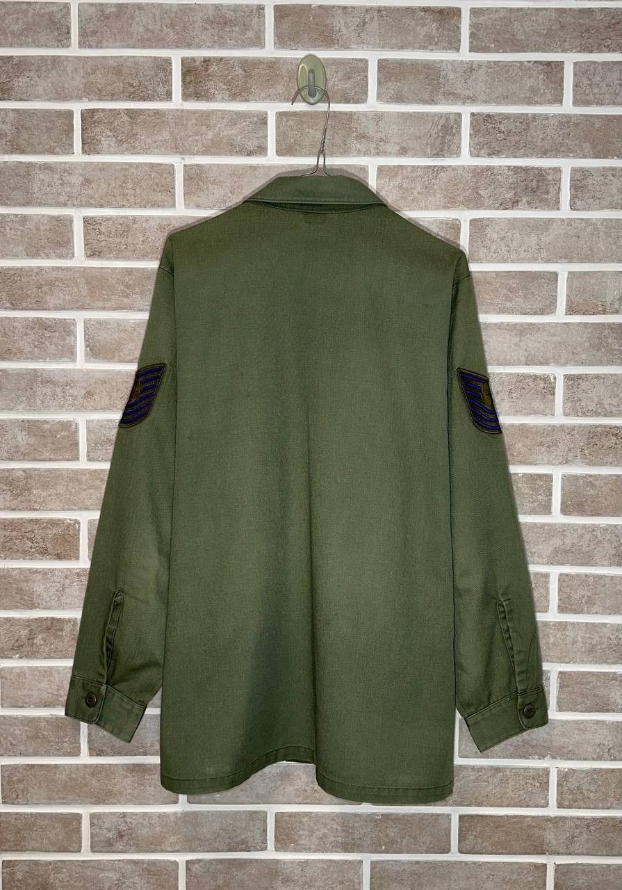 Vintage VINTAGE US ARMY UTILITY SHIRT 1970/80 435th tactical airlift Size US L / EU 52-54 / 3 - 6 Thumbnail