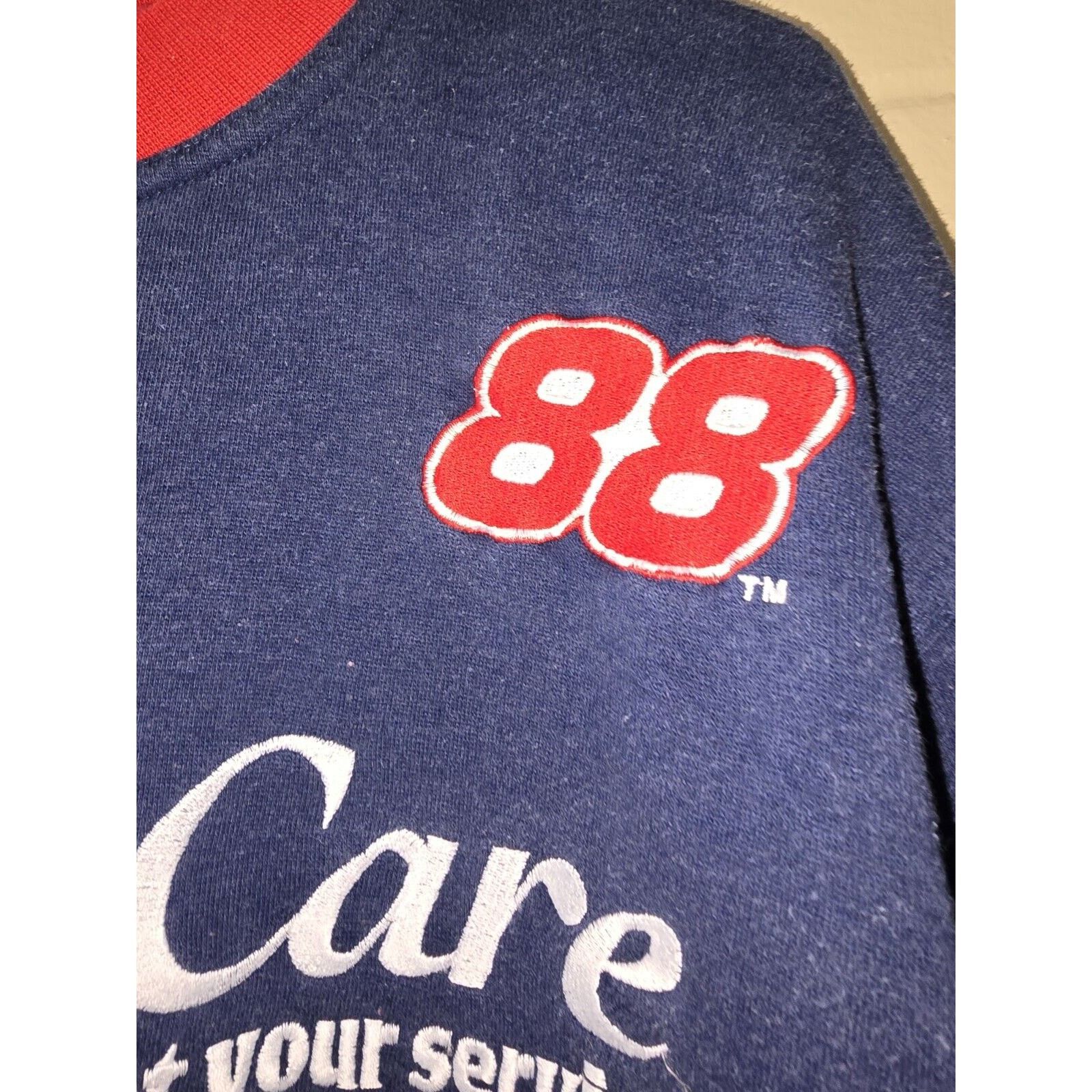 Chase Authentics VTG Chase Authentics NASCAR Dale Jarrett Crewneck Size M #88 Size 32 - 5 Thumbnail
