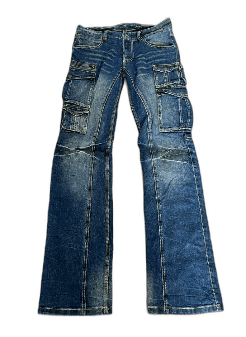 Yohji Yamamoto Vintage Cargo Pocket Denim Pants-2506 Size 31" - 1 Thumbnail