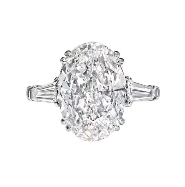 Other Cubic Zirconia Three Stone Women Proposal Ring Size 7 Size ONE SIZE - 3 Thumbnail